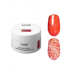 Гель Runail Builder UV Gel Reflective Diamond 3.0 9963 15 г