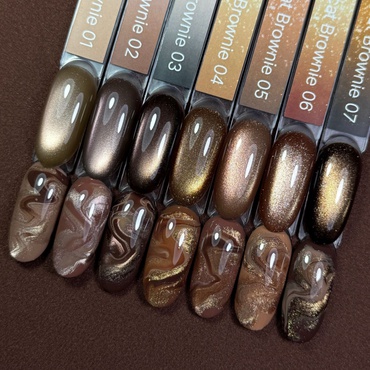 Гель-лак iPerfect Cat color gel Brownie 07 10 г