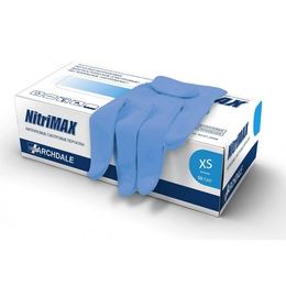 Перчатки Archdale NitriMax нитриловые голубые ХS 50 пар