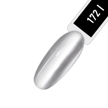 Лак IQ Beauty Nail Polish PROLAC Bioceramics CAT SILK укрепляющий для ногтей 172 Chrome only 12,5мл