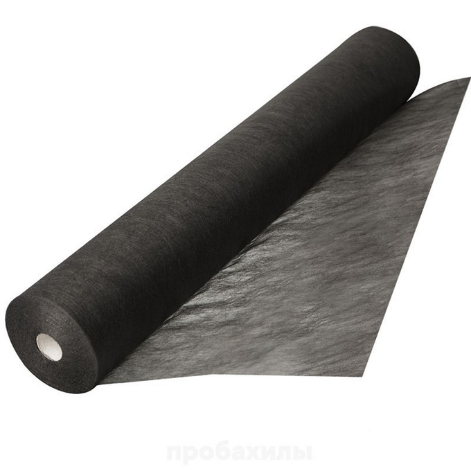 Простыни Бриз Нормал 70*200 SMS 10 г/м2 рулон черный 100 шт