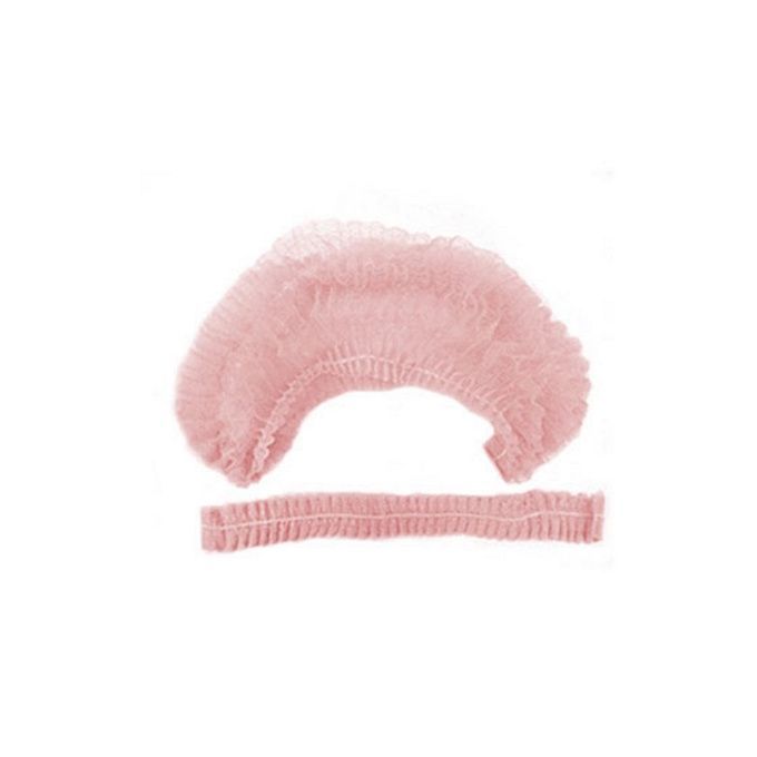 Шапочки Бриз Шарлотта нетканые розовые 50 шт