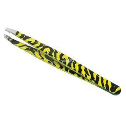 Пинцет Silver Star AT 9904 косой цветной