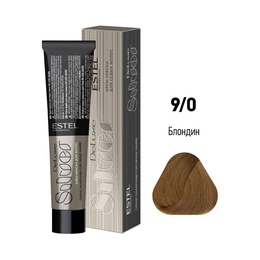 Краска Estel DeLuxe Silver 9-0 Блондин 60 мл