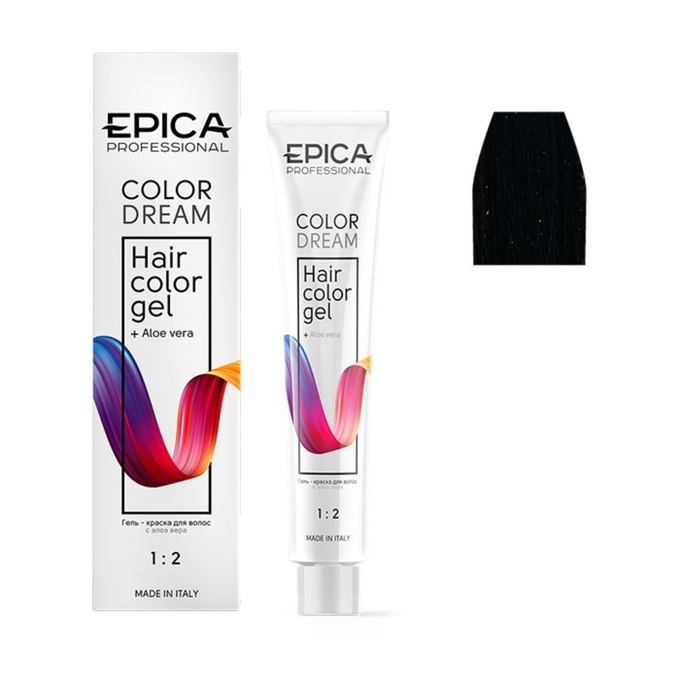 Гель-краска Epica Professional Colordream 4.77 шатен шоколадный интенсивный 100 мл