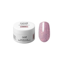 Гель Runail Builder UV Gel Reflective Diamond 2.0 9879 15 г