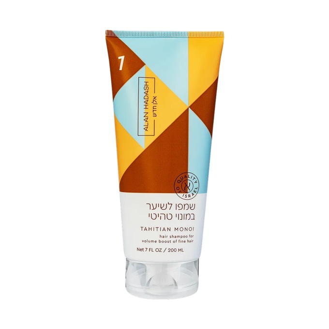 Шампунь Alan Hadash Tahitian Monoi для объема и тонких волос 200 мл