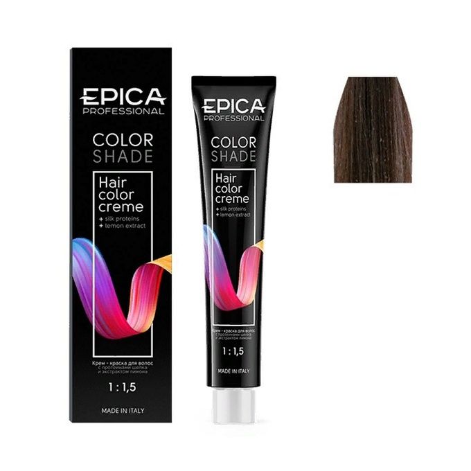 Крем-краска Epica Professional Colorshade 7.1 русый пепельный 100 мл