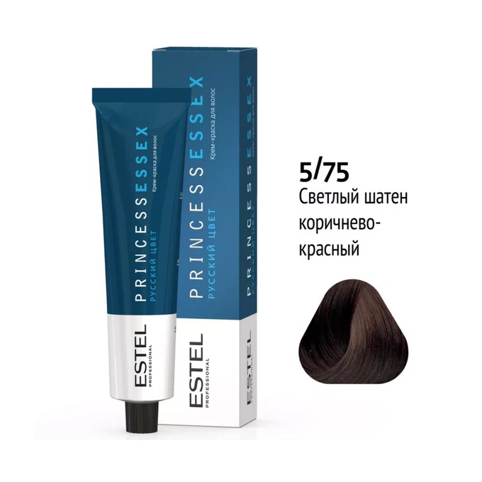 Краска Estel Princess Essex 5-75 Темный палисандр 60 мл
