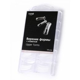 Формы Runail верхние с разметкой 100 шт