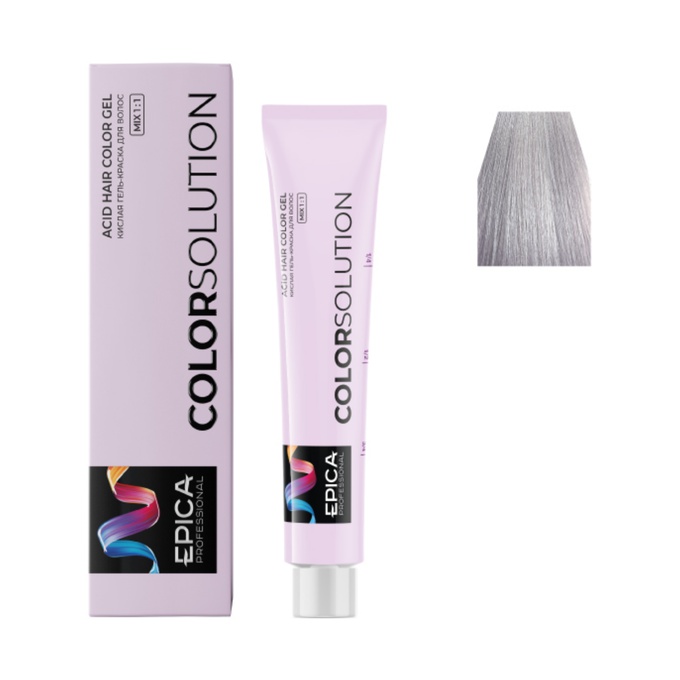 Гель-краска Epica Professional Colorsolution кислая 9.12 блондин пепельно-перламутровый 100 мл