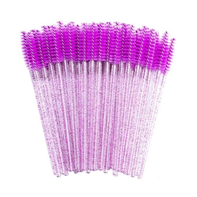 Щеточки для ресниц и бровей нейлон 50 шт