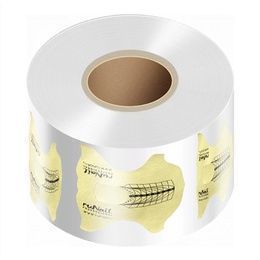 Формы RuNail одноразовые широкие золотые 100 шт