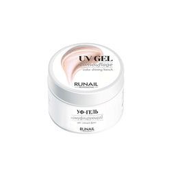 Гель RuNail камуфлирующий Сияющий френч 30 г ЛИКВИДАЦИЯ
