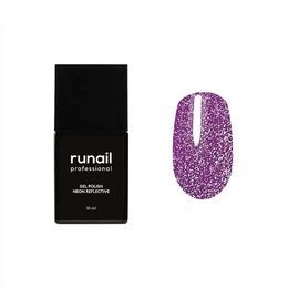 Гель-лак RuNail Neon Reflective неоновый светоотражающий 9061 10 мл ЛИКВИДАЦИЯ