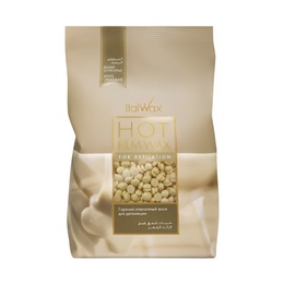 Воск Italwax горячий пленочный Белый шоколад White Chocolate гранулы 2000 г