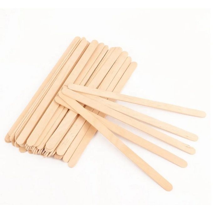 Шпатели Бриз деревянные малые 100 шт