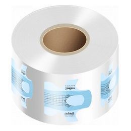 Формы RuNail одноразовые широкие бирюзовые 100 шт