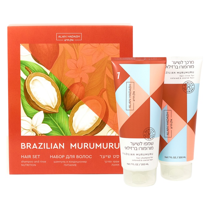 Набор Alan Hadash Brazilian Murumuru для окрашенных и осветленных волос