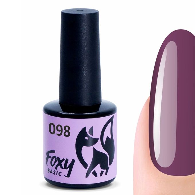 Гель-лак Foxy Basic № 098 8 мл