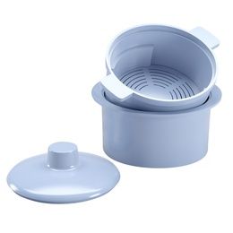 Емкость-контейнер Еламед малогабаритный ЕКаДХ-01/01 Елат пластик голубой 0,1 л