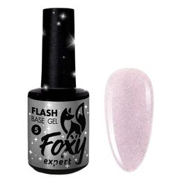 База Foxy Rubber base Flash каучуковая камуфлирующая светоотражающая № 05 10 мл