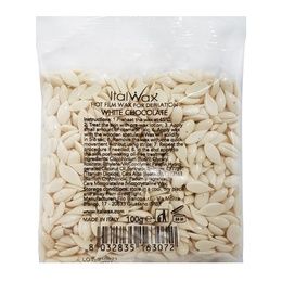 Воск Italwax горячий пленочный Белый шоколад White Chocolate гранулы 100 г