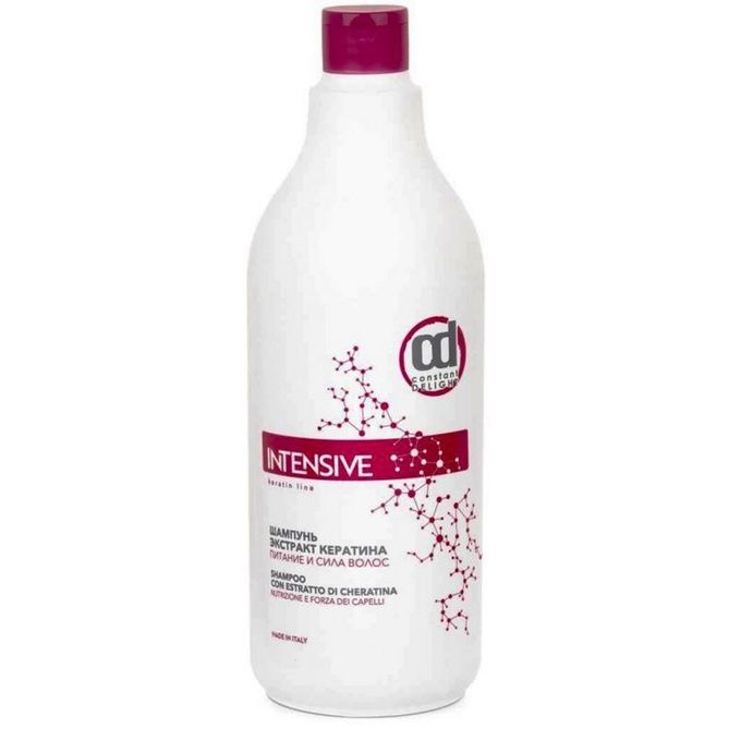 Шампунь Constant Delight INT экстракт кератина питание и сила волос 1000 мл