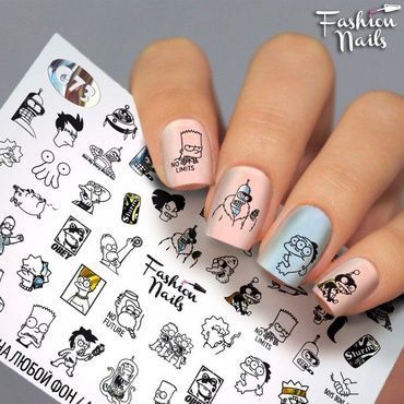 Слайдер-дизайн Miw Nails S-001 Геометрия