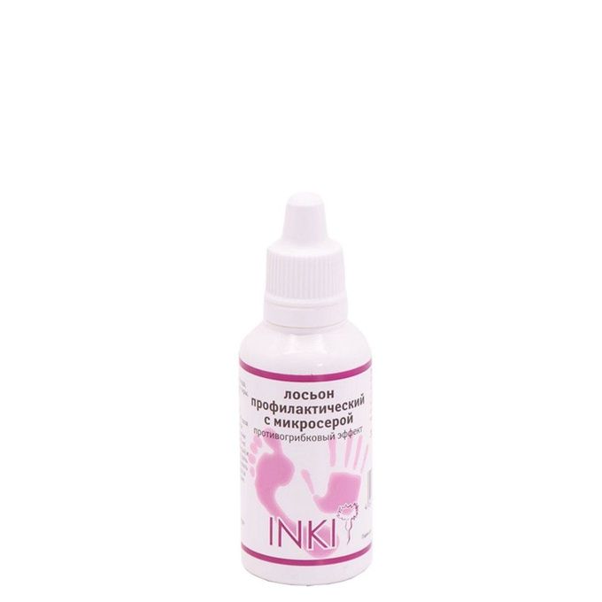 Лосьон Inki профилактический с микросерой противогрибковый эффект 30 мл