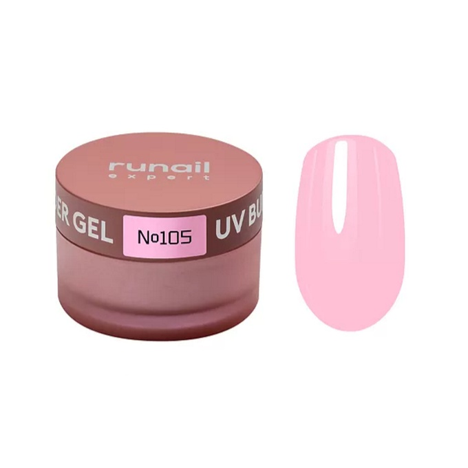 Гель RuNail Expert Builder Gel моделирующий № 105 15 г банка