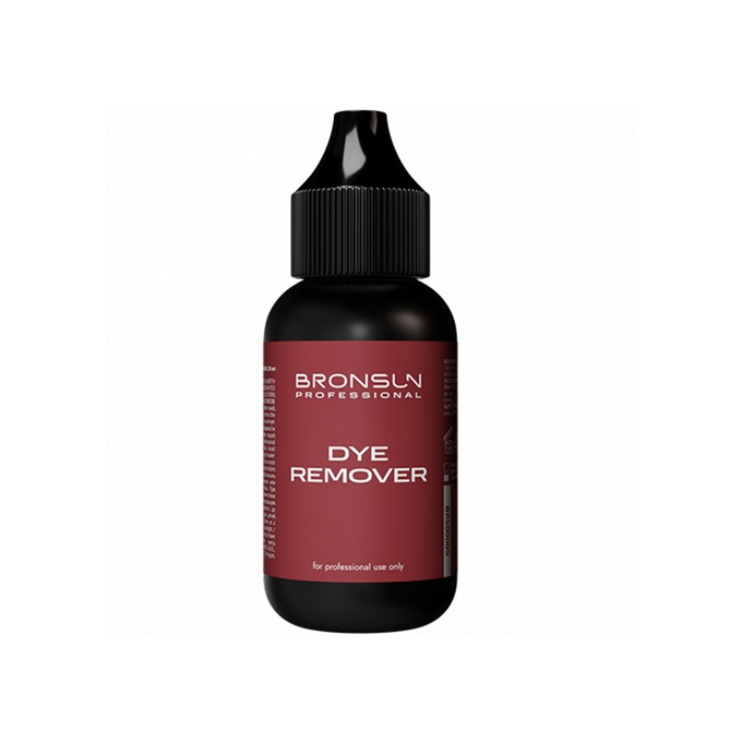 Ремувер Bronsun Dye remover для удаления краски с кожи 30 мл