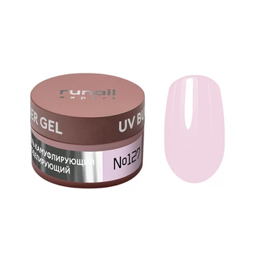 Гель RuNail Expert Builder Gel моделирующий № 127 15 г банка