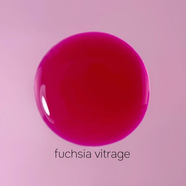 Гель-лак iPerfect Vitrage color gel Fuchsia витражный 10 г
