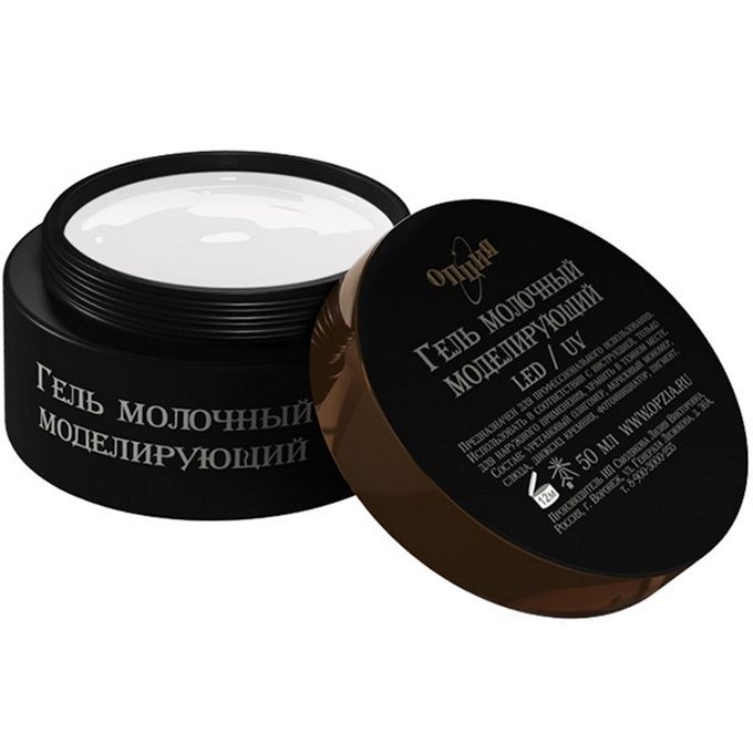 Гель Опция моделирующий средней вязкости молочный 50 мл
