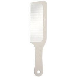 Расческа Dewal Barber Style для стрижки под машинку белая 22 см
