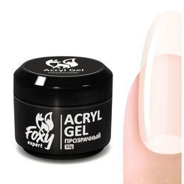 Акрил-гель Foxy Clear прозрачный банка 30 мл