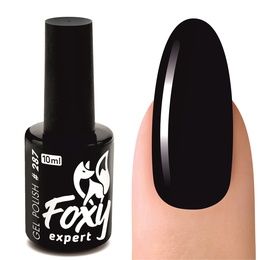 Гель-лак Foxy № 0287 Черный 10 мл