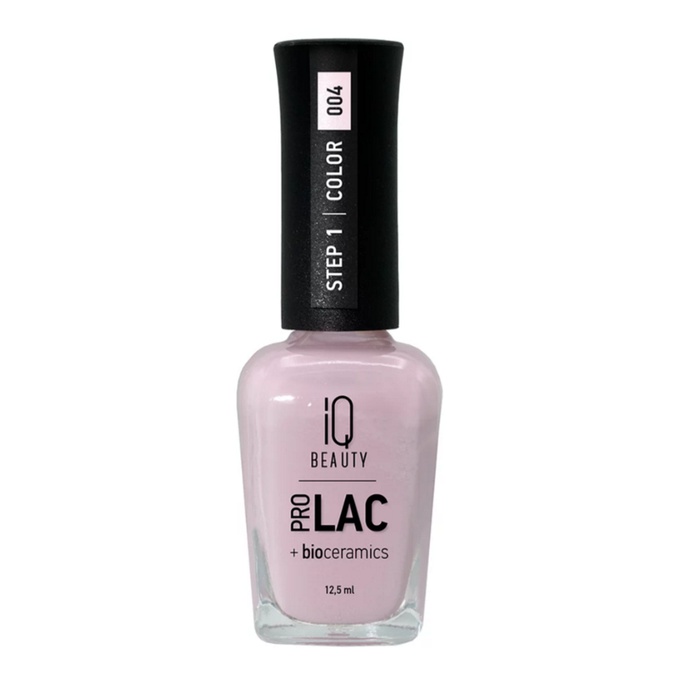 Лак IQ Beauty Nail Polish PROLAC Bioceramics укрепляющий для ногтей 004 Empress outfit 12,5 мл
