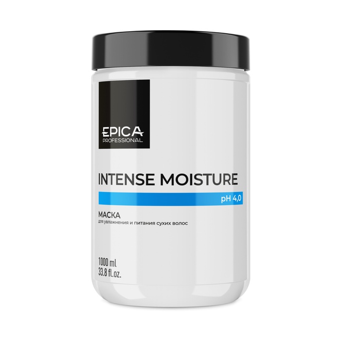 Маска Epica Professional Intense Moisture для увлажнения и питания сухих волос 1000 мл