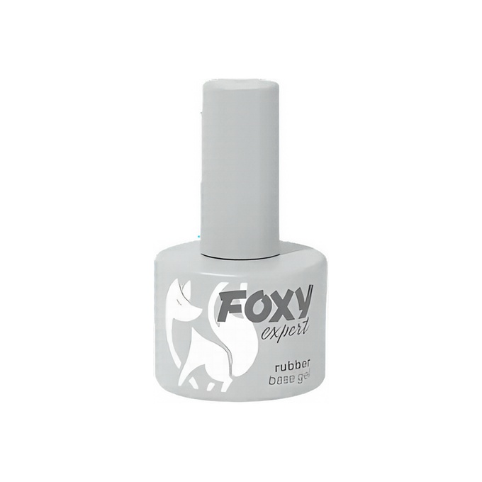 База Foxy Rubber base gel каучуковое покрытие 15 мл МАРКИРОВКА