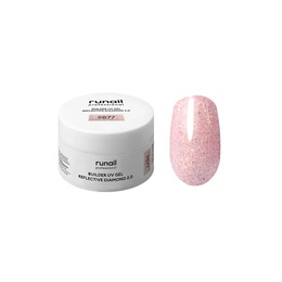 Гель Runail Builder UV Gel Reflective Diamond 2.0 9877 15 г