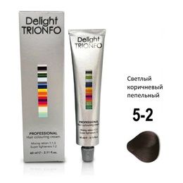 Крем-краска Constant Delight ДТ 5-2 стойкая для волос Светлый коричневый пепельный 60 мл