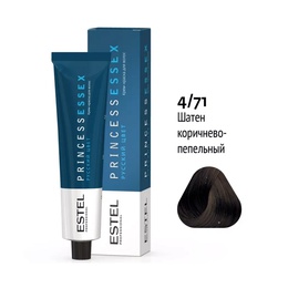 Краска Estel Princess Essex 4-71 Шатен коричнево-пепельный 60 мл