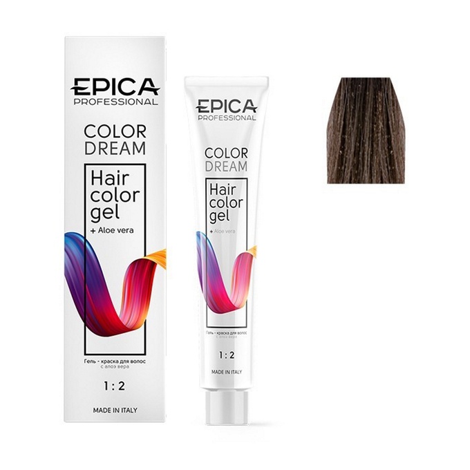 Гель-краска Epica Professional Colordream 7.17 русый древесный 100 мл