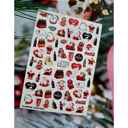 Слайдер-дизайн Miw Nails B-52 Coca Cola