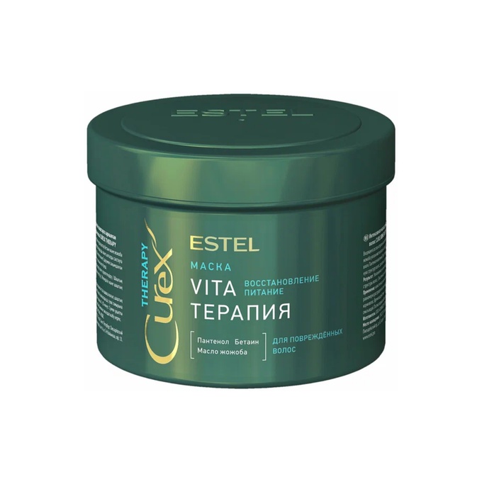 Маска Estel Curex Therapy Vita-терапия для поврежденных волос 500 мл МАРКИРОВКА
