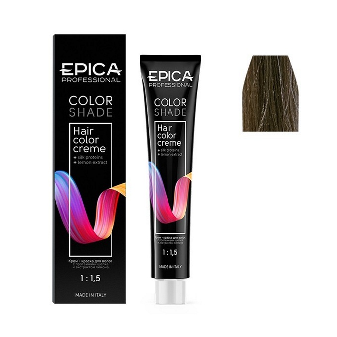 Крем-краска Epica Professional Colorshade 8.17 светло-русый древесный 100 мл