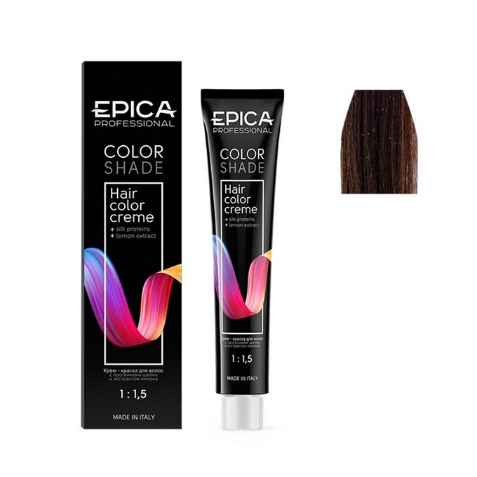 Крем-краска Epica Professional Colorshade 6.73  темно-русый шоколадно-золотистый 100 мл