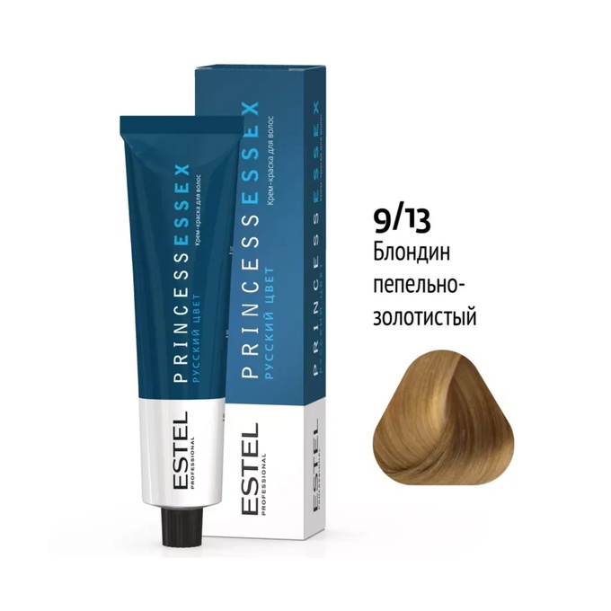Краска Estel Princess Essex 9-13 Блондин пепельно-золотистый 60 мл